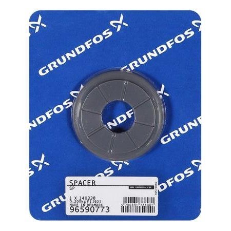 GRUNDFOS Pump Repair Parts- Spacing washer f stop ring /spare. 96590773